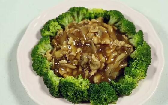 平菇西兰花怎么做?