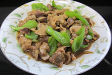 鸡胗炒辣椒