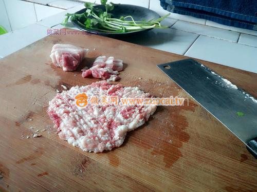 肉沫粉丝煲的做法