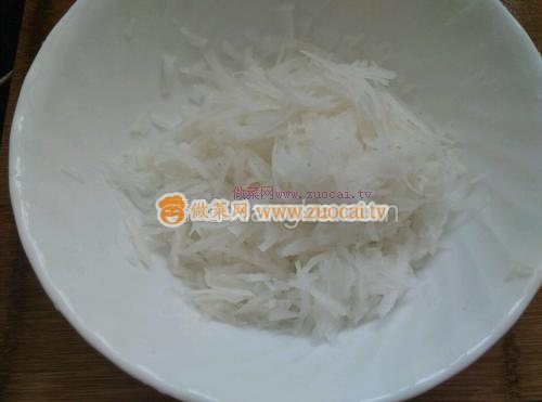 萝卜肉馅包的做法