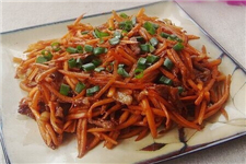 胡萝卜炒肉怎么做好吃