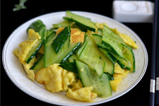 瓜片炒鸡蛋