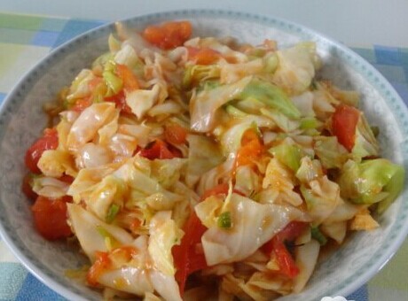 大头菜炒柿子