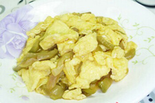榨菜炒鸡蛋