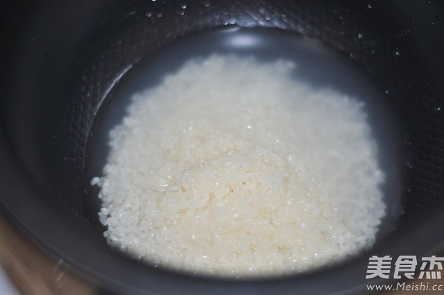 三色鸡肉粥的做法