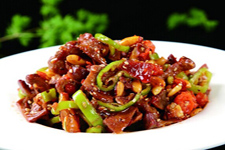 鸡胗炒辣椒