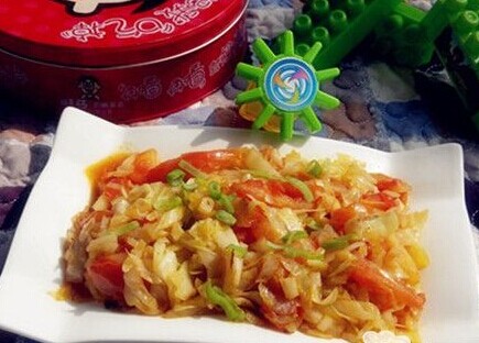 大头菜炒柿子