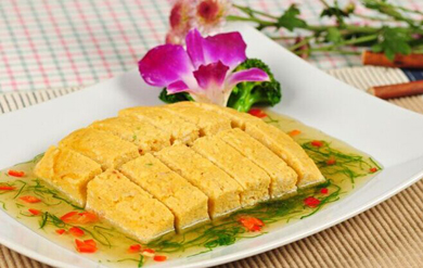 虾酱炒豆腐