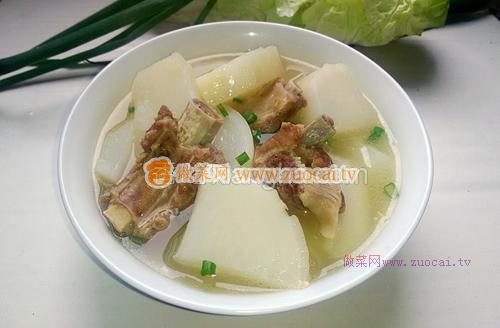 排骨萝卜汤的做法