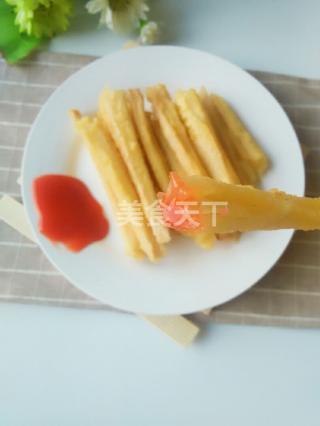 炸藕条的做法步骤：8