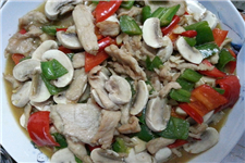 蘑菇炒肉的做法介绍