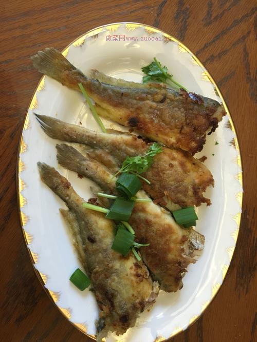 香煎咸味黄花的做法
