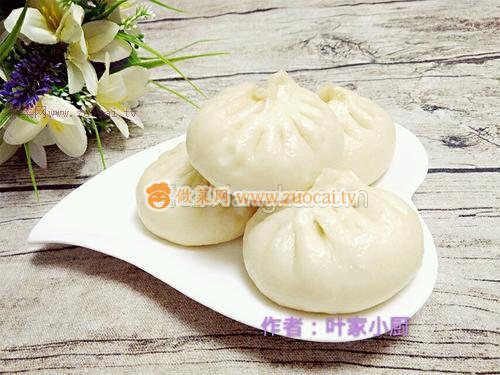 萝卜肉馅包的做法