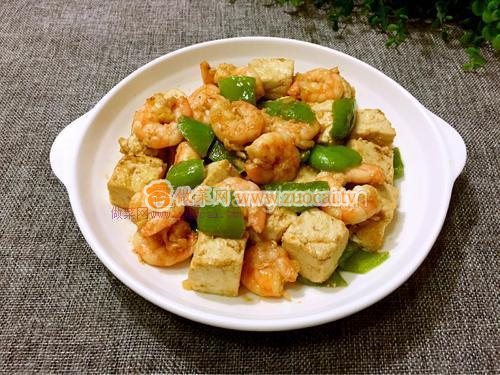 虾仁豆腐的做法