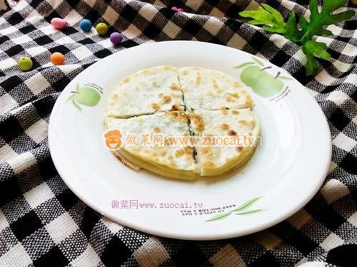 饺子皮葱油饼的做法