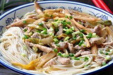 榨菜肉丝面