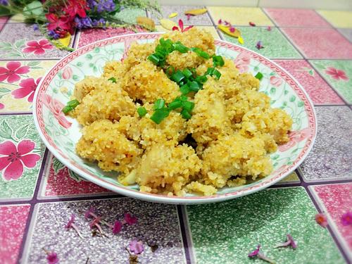 粉蒸鸡肉的做法