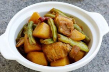 豆角炖土豆