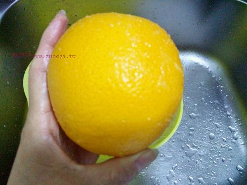 盐蒸橙子的做法
