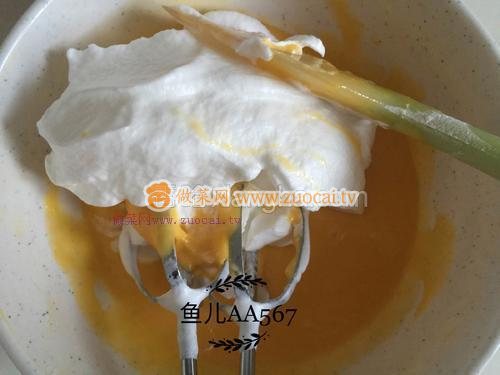八寸戚风蛋糕的做法