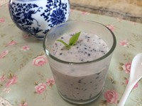 黑芝麻布丁的做法 步骤7