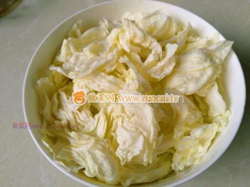 辣椒炝白菜的做法