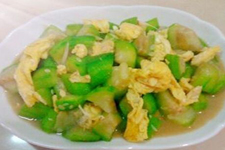 丝瓜炒蛋