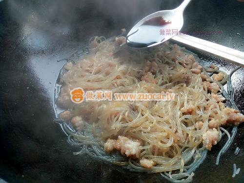 肉沫粉丝煲的做法