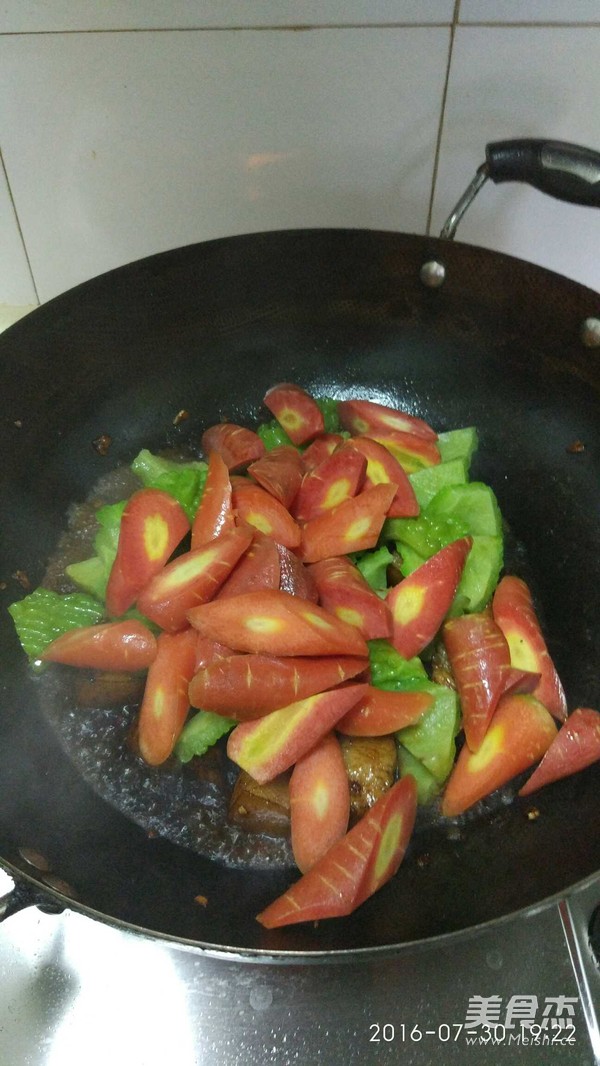 苦瓜红烧肉的做法