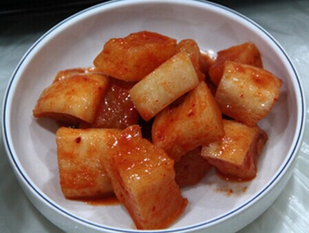 韩国萝卜泡菜的做法