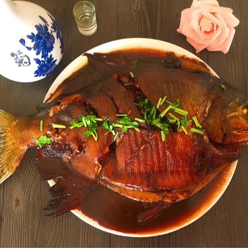 红烧鲳鱼