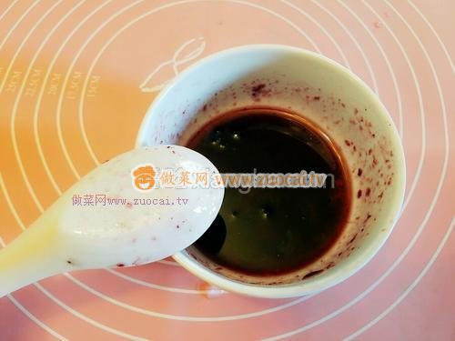 蓝莓山药的做法