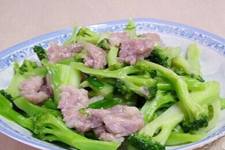 西兰花炒肉
