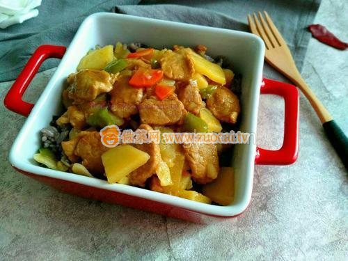 肉片土豆盖浇饭的做法
