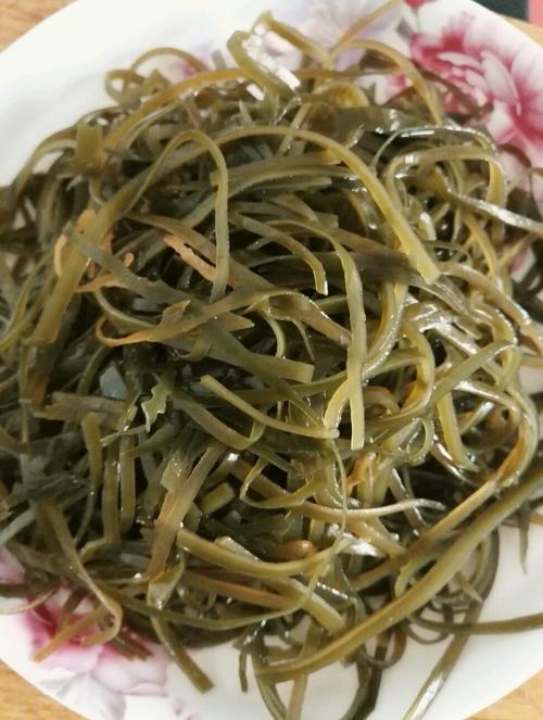 海带焖黄豆的做法