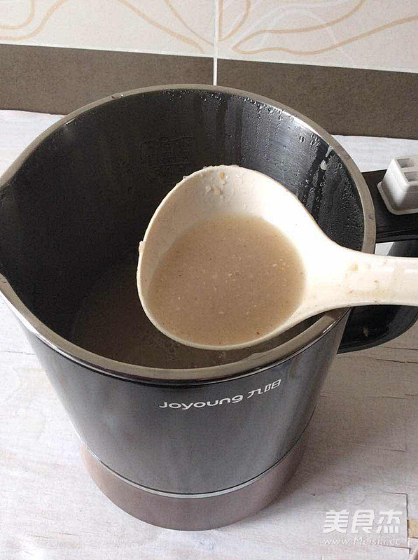 栗子莜麦米糊的做法