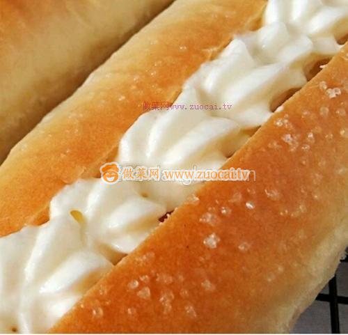 砂糖奶油面包的做法