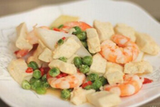 虾仁豆腐