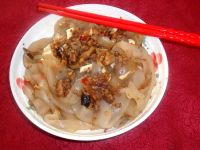 炒粉皮的做法步骤7