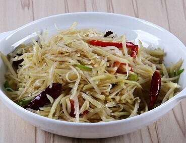 干煸土豆丝，干煸土豆丝的做法