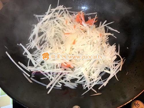 醋溜土豆丝的做法