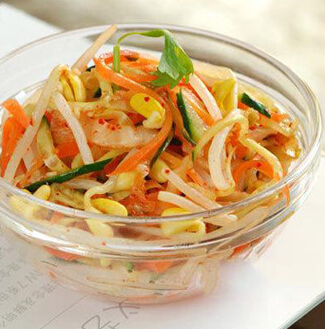 如何做冬笋炝黄豆芽？