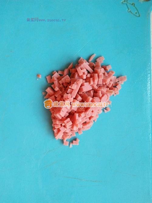 肉松火腿饭团的做法