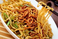 豆角焖面