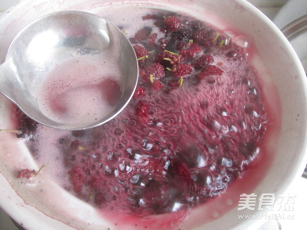 夏日冰品--桑葚冰块的做法
