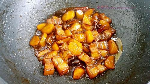 山药红烧肉的做法