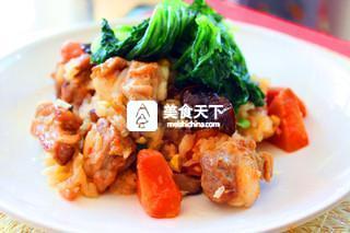 香菇排骨糯米饭的做法步骤：11