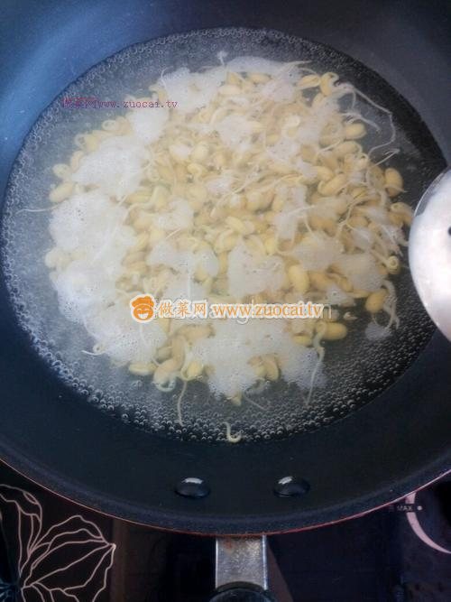 凉拌黄豆芽的做法