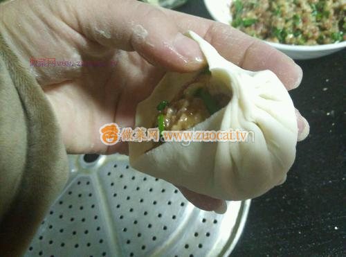 萝卜肉馅包的做法