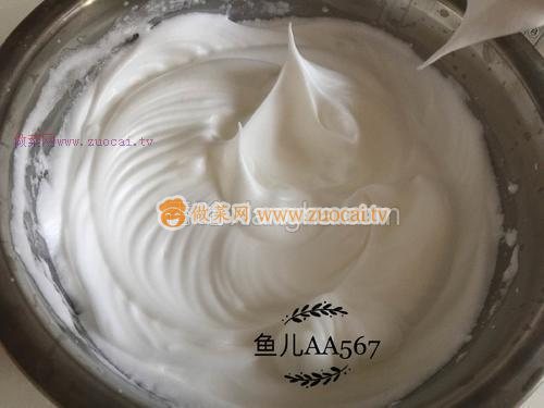 八寸戚风蛋糕的做法